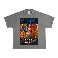 Tornado Western Let's Get Lit Cow Urban Heavy Tee - LillyAllenDesigns