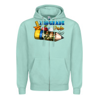 Seafoam 2 nd grade dude Zipper Hoodie - BundleAndBundleShop