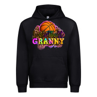 Black basketball granny Urban Hoodie - OliviaCreatesArt