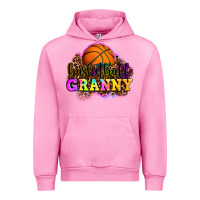 Fuchsia Pink basketball granny Urban Hoodie - OliviaCreatesArt