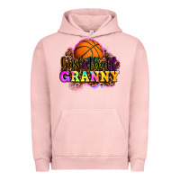 Pigment Salmon basketball granny Urban Hoodie - OliviaCreatesArt