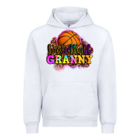 White basketball granny Urban Hoodie - OliviaCreatesArt