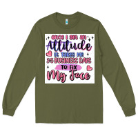 Army Green small business Long Sleeve Tee - MaliasSmallBusiness