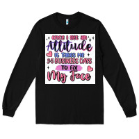 Black small business Long Sleeve Tee - MaliasSmallBusiness