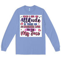 Colony Blue small business Long Sleeve Tee - MaliasSmallBusiness