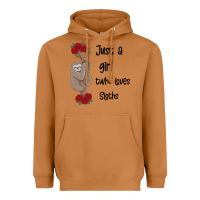 Meerkat just a girl who loves sloths Heavyweight Hoodie - Bettercallsaul