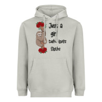Moon Dust just a girl who loves sloths Heavyweight Hoodie - Bettercallsaul