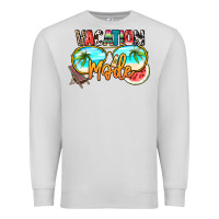 Dove Grey vacation mode Premium Sweatshirt - NancyCooperArtShop