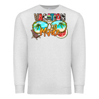 Oatmeal Heather vacation mode Premium Sweatshirt - NancyCooperArtShop