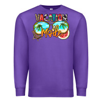 Purple vacation mode Premium Sweatshirt - NancyCooperArtShop