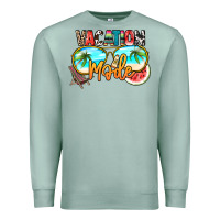 Seafoam vacation mode Premium Sweatshirt - NancyCooperArtShop