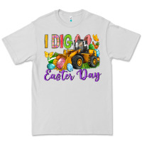 Dove Grey I dig Easter Day Premium Tee - Neo Western
