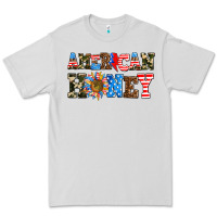 Dove Grey American honey Premium Tee - AdoDesignShop