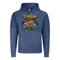 Vintage Denim Drink up witches white Vintage Hoodie - JahusDesignShop