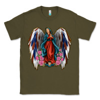 Angel Wing Lady Of Guadalupe 4th Of July Classic Tee | Teevron