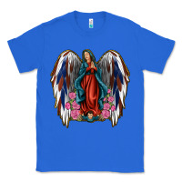 True Royal Angel Wing Lady of Guadalupe 4th of July Classic Tee - Jasminsmagicworld