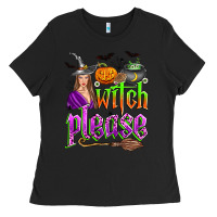 Black witch please Ladies Tee - Zillion Design Studio