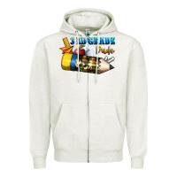 Oatmeal Heather 3 rd grade dude Zipper Hoodie - BundleAndBundleShop