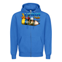 True Royal 3 rd grade dude Zipper Hoodie - BundleAndBundleShop
