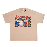 Burro Western Star Spangled Baby Cow Urban Heavy Tee - LillyAllenDesigns