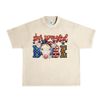 Sandshell Western Star Spangled Baby Cow Urban Heavy Tee - LillyAllenDesigns