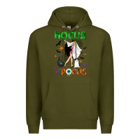 Army Green Happy Halloween Premium Hoodie - NancyCooperArtShop