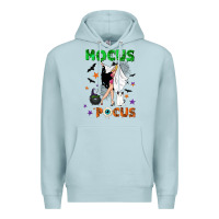 Blue Mist Happy Halloween Premium Hoodie - NancyCooperArtShop