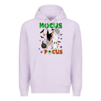 Lilac Happy Halloween Premium Hoodie - NancyCooperArtShop