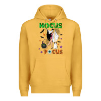 Mustard Happy Halloween Premium Hoodie - NancyCooperArtShop