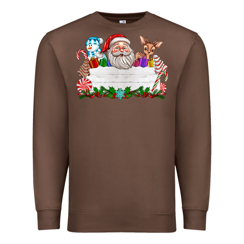 Custom Name Christmas Premium Sweatshirt by texasbilliewilder | Teevron
