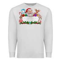 Dove Grey custom name christmas Premium Sweatshirt - texasbilliewilder