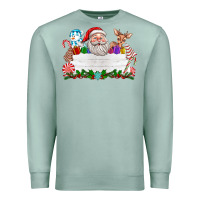 Seafoam custom name christmas Premium Sweatshirt - texasbilliewilder