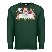 Sports Green custom name christmas Premium Sweatshirt - texasbilliewilder