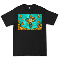 Black bull skull cross skinny metal can holder Premium Tee - HRA Design Shop