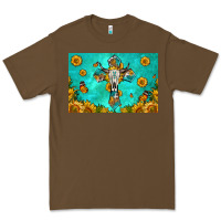 Cacao bull skull cross skinny metal can holder Premium Tee - HRA Design Shop