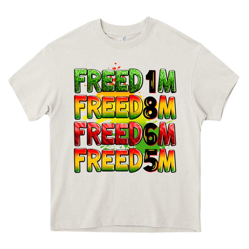 Freedom 1865 Heavy Core Tee by Zillion Design Studio | Teevron