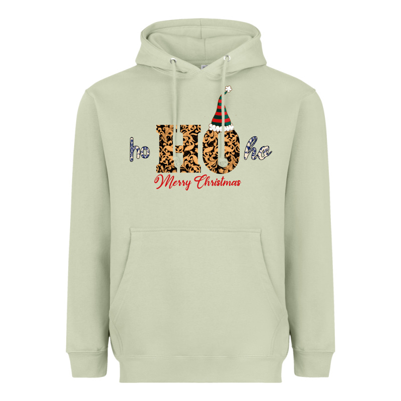 Ho Ho Ho Merry Christmas Heavyweight Hoodie by Bettercallsaul | Teevron