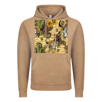 Vintage Coffee aztec bull skull Vintage Hoodie - BundleAndBundleShop