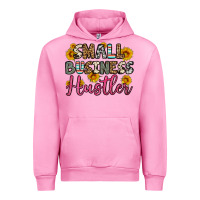 Fuchsia Pink small business hustler Urban Hoodie - OliviaCreatesArt
