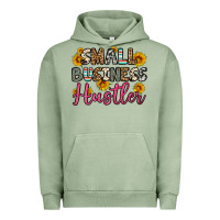 Pigment Oil Green small business hustler Urban Hoodie - OliviaCreatesArt