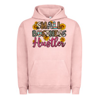Pigment Salmon small business hustler Urban Hoodie - OliviaCreatesArt