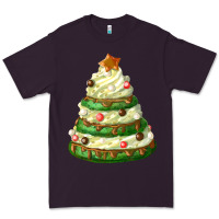 Plum white christmas cookie cake Premium Tee - FaDigitalArtStudio