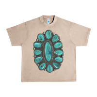 French Oak Turquoise Gemstone Jewelry Urban Heavy Tee - LillyAllenDesigns