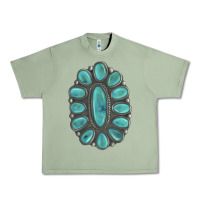 Oil Green Turquoise Gemstone Jewelry Urban Heavy Tee - LillyAllenDesigns