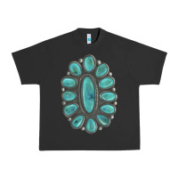 Pigment Black Turquoise Gemstone Jewelry Urban Heavy Tee - LillyAllenDesigns