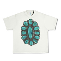 Pistachio Turquoise Gemstone Jewelry Urban Heavy Tee - LillyAllenDesigns
