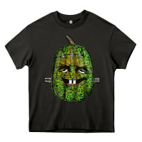 Asphalt leopard pumpkin frankestein Heavy Core Tee - RanaPortraitStore