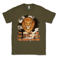 Army Green Dad The Man Cowhide Background Classic Tee - Jasminsmagicworld