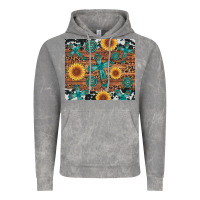 Cloud Rock cross gemstone and sunflower Vintage Hoodie - Artiststas