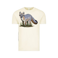 Vintage Arctic Gray Fox Vintage Tee - LillyAllenDesigns
